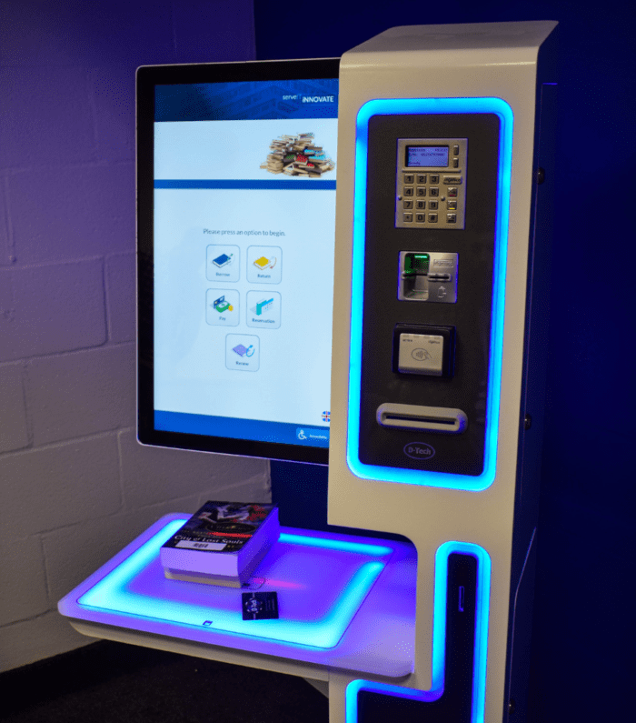 Trạm mượn/trả tự động serveIT - công nghệ RFID - Hình ảnh 4